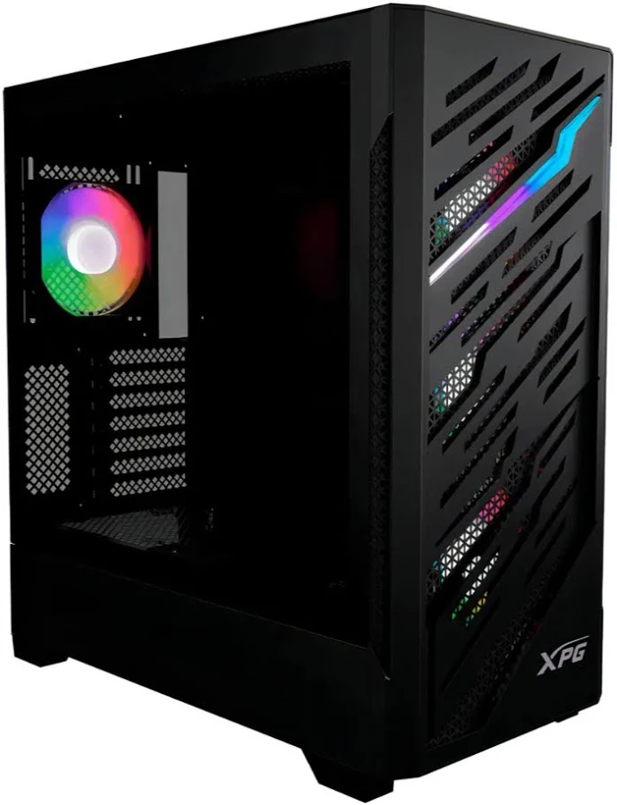 CHASIS XPG STARKER AIR BTF ATX con 4 Ventiladores ARGB y USB-C