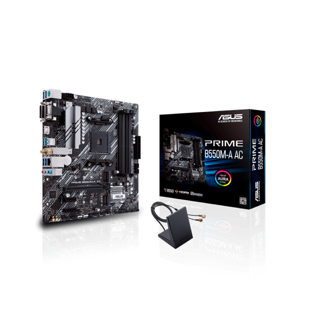 ASUS B550M-A AC WIFI MICRO A.V.R PCIEXP 4 DDR4 RYZ