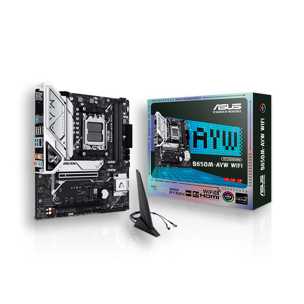 ASUS B650M-A AYW WIFI 2 GPU PCI 5,0 4DDR5 RYZ
