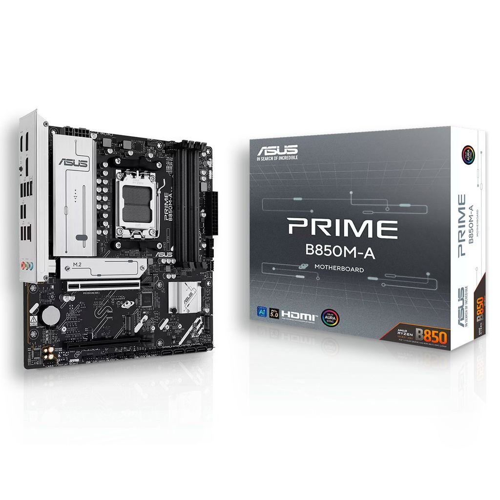 [SPE-34320] ASUS PRIME B850M-A 4SLOT 2 GPU PCI 5,0 4DDR5 RYZ