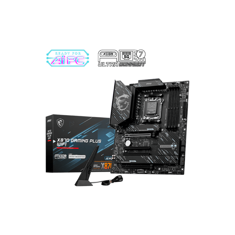 [SPE-34298] MSI X870 GAMING PLUS WIFI 4 GPU PCI 5,0 4DDR5 RYZEN