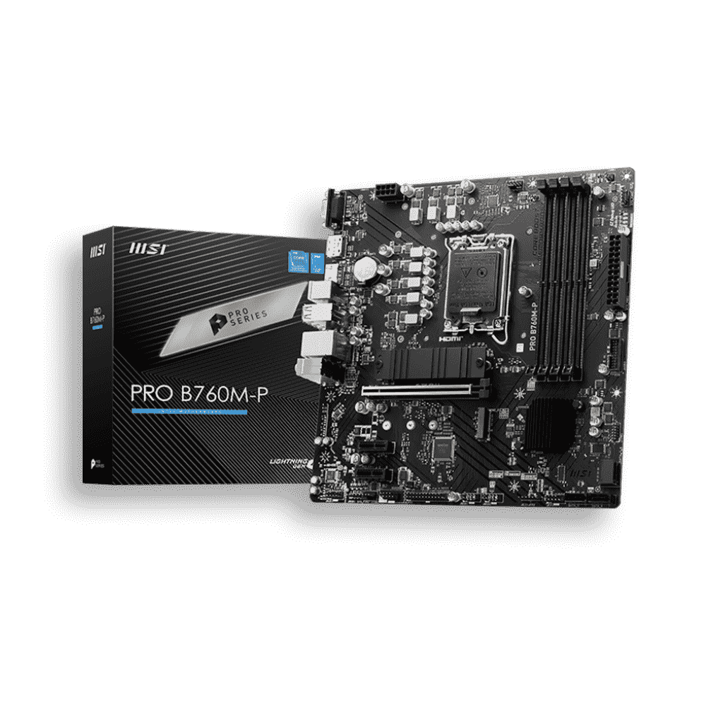 MSI B760M-P PRO PCIEX USB 3,2 4 DDR5 XII XIII XIV