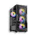 CAJA ANTEC AX61 ELITE VIDRIO TEMPLADO + 4 FAN ARGB