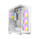 CAJA ANTEC C3 VIDRIO TEMPLADO + 4 ARGB BLANCO