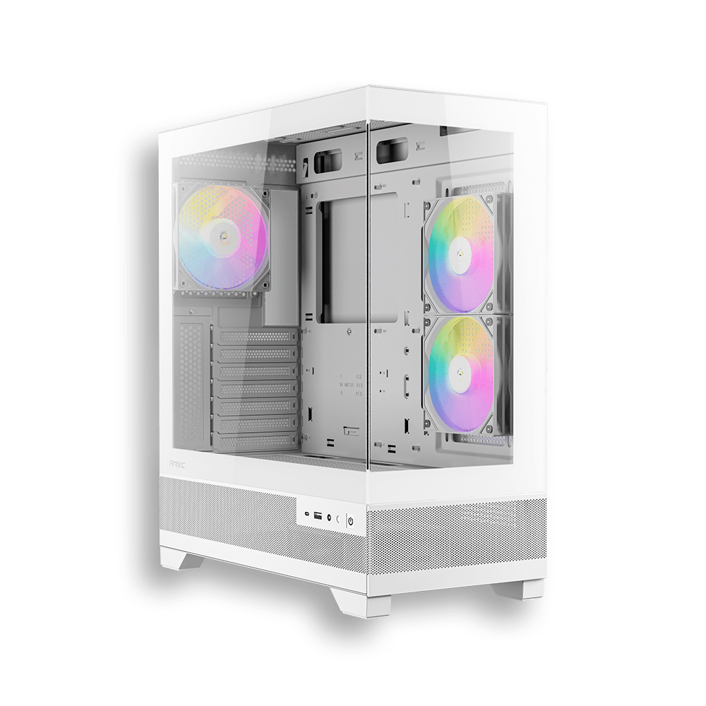 [SPE-16554] CAJA ANTEC CX700 VID. TEMP + 3ARGB BLANCA
