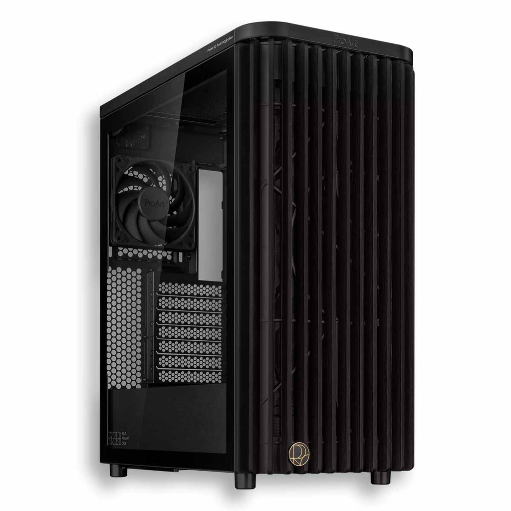 CAJA ASUS PROART PA401 WOOD ED BLACK TG V.T.+3 FAN NO RGB