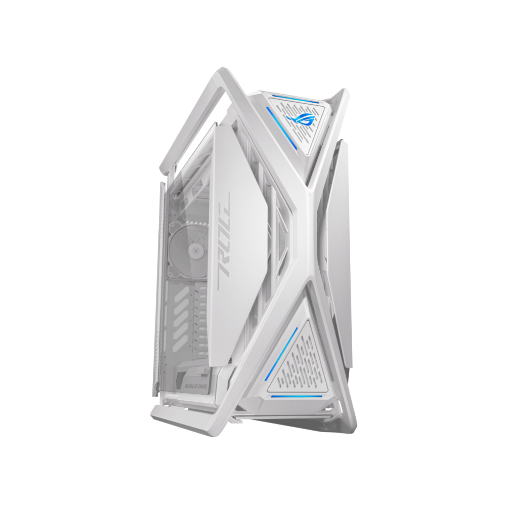 CAJA ASUS ROG HYPERION GR701 VID.TEMP. + 4 FAN BLANCA