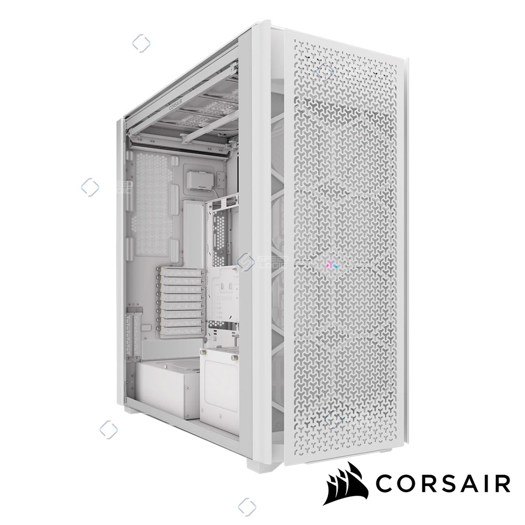 CAJA CORSAIR 9000D AIRFLOW V. T. BLANCO NO FAN