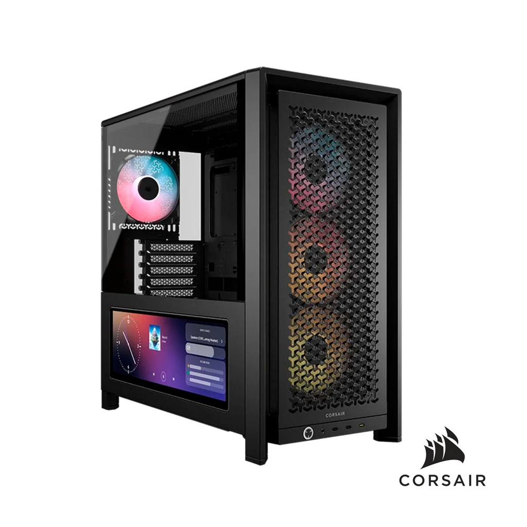 CAJA CORSAIR FRAME 4000D LCD RS V.T.+4 ARGB NEGRO PREMIUM