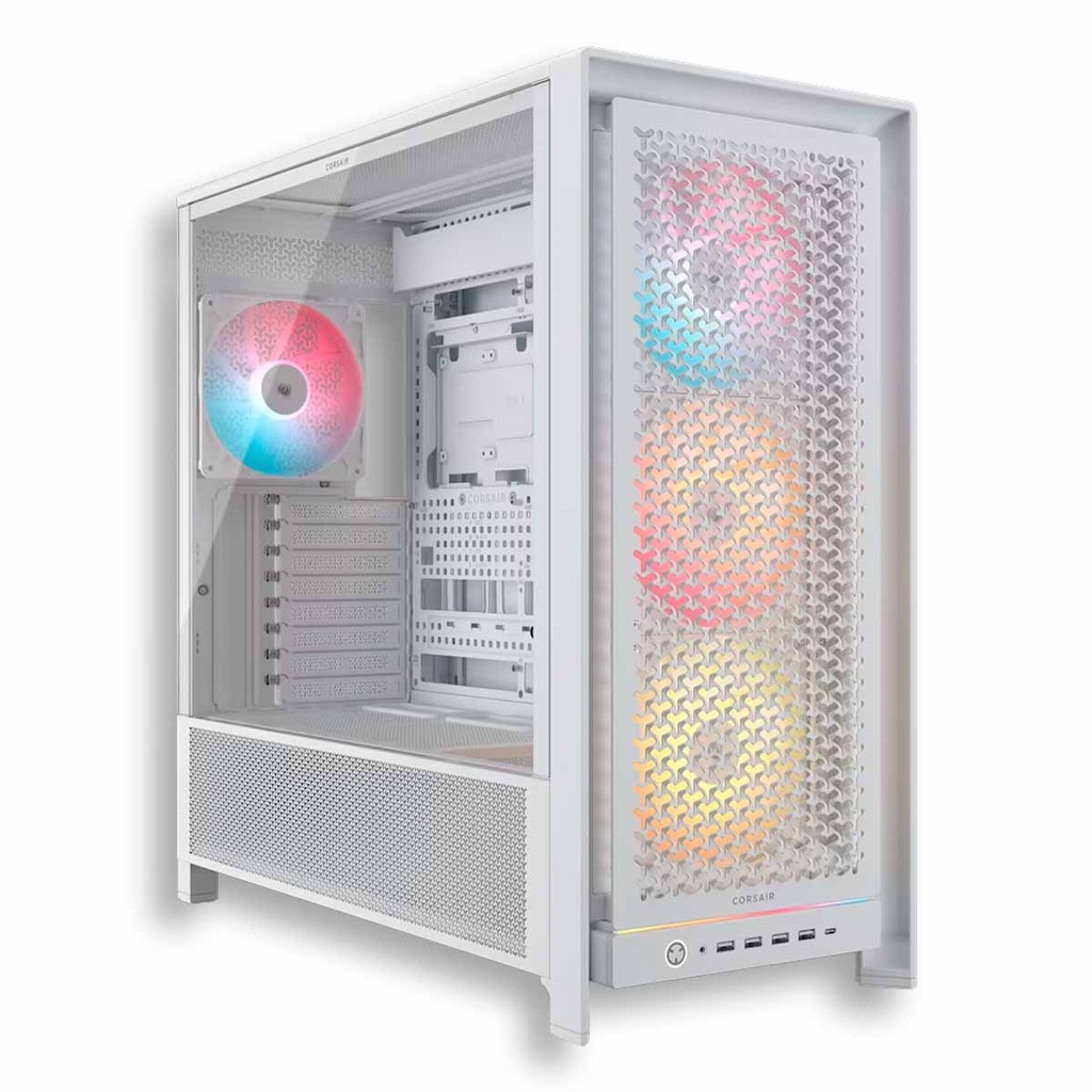 CAJA CORSAIR FRAME 5000D RS V.T + 4 RS140 ARGB BLANCO
