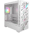 CAJA XPG STARKER AIR BTF VID. TEMP. + 4 ARGB BLANCO