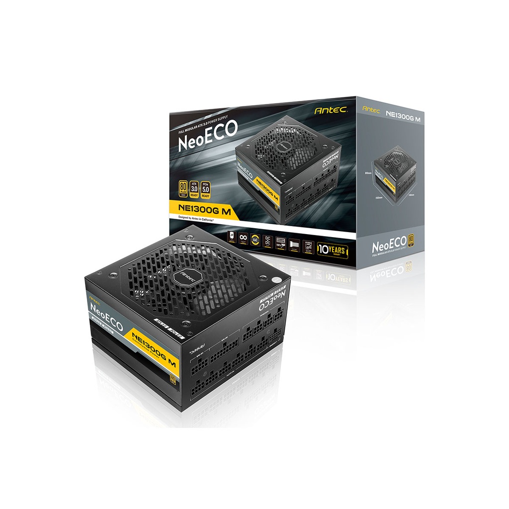 [SPE-14263] FUENTE ANTEC NE1300G M NeoECO 80P GOLD FULL MODULAR