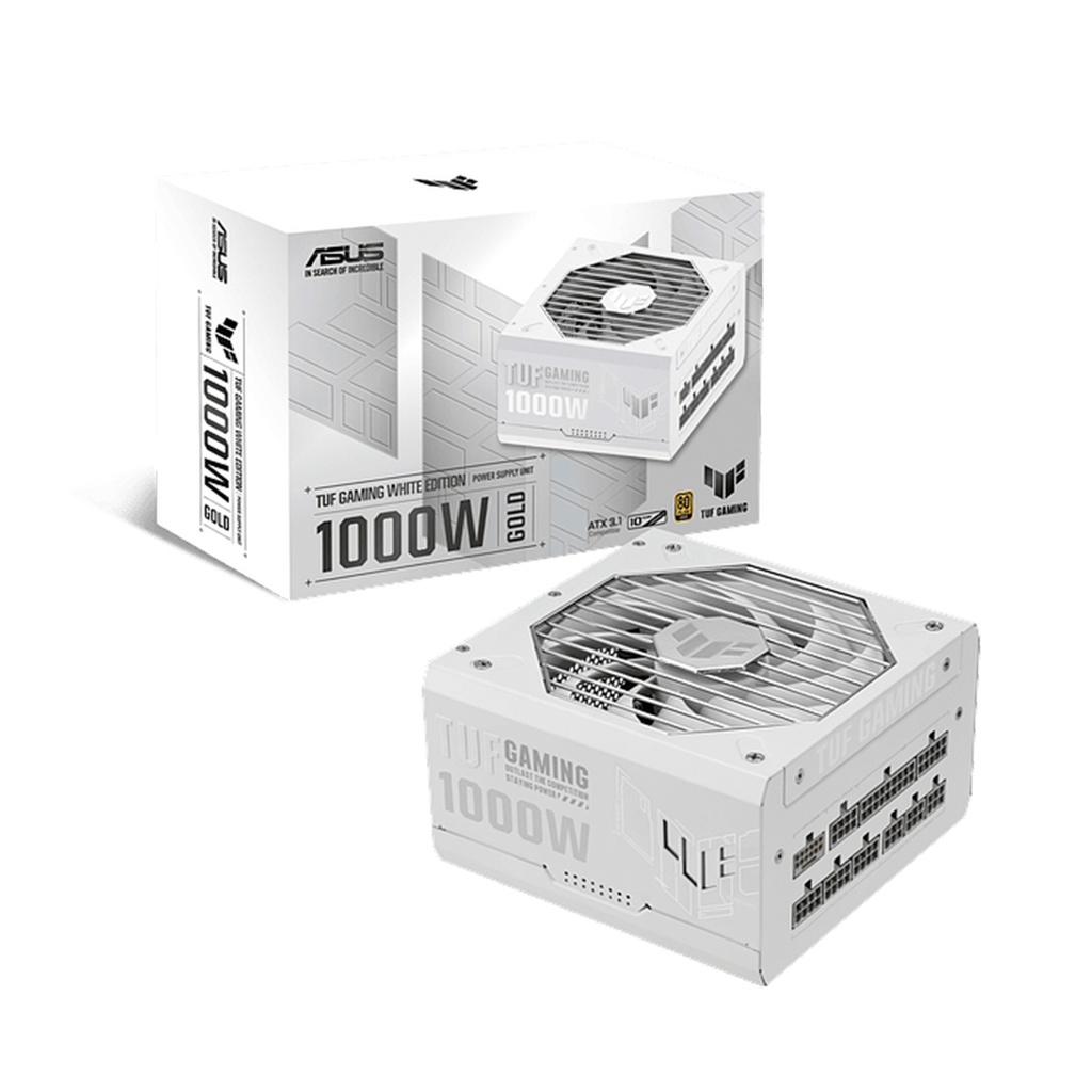 FUENTE ASUS TUF GAMING 1000W GOLD 80 PLUS BLANCA