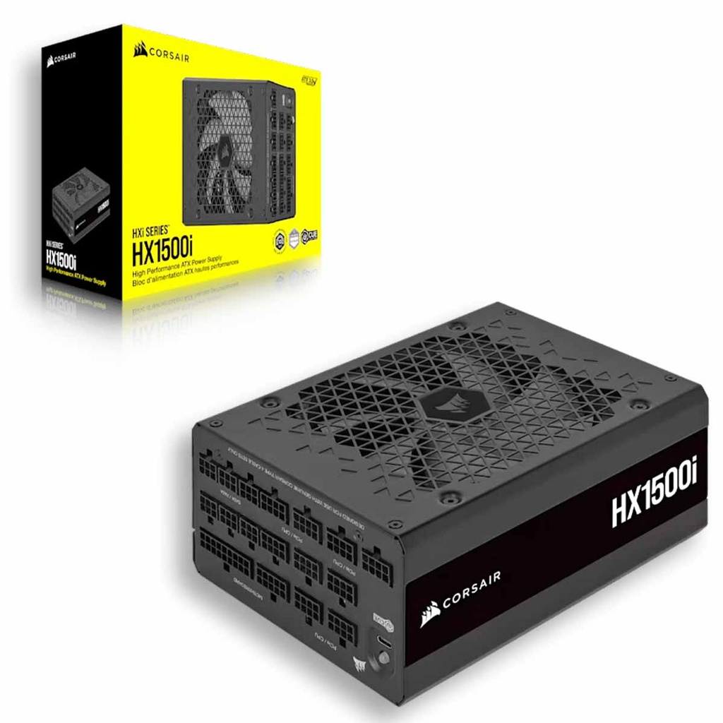 [SPE-14266] FUENTE CORSAIR HX1500i 80 PLUS PLATINUM PCI 5.1 MODULAR