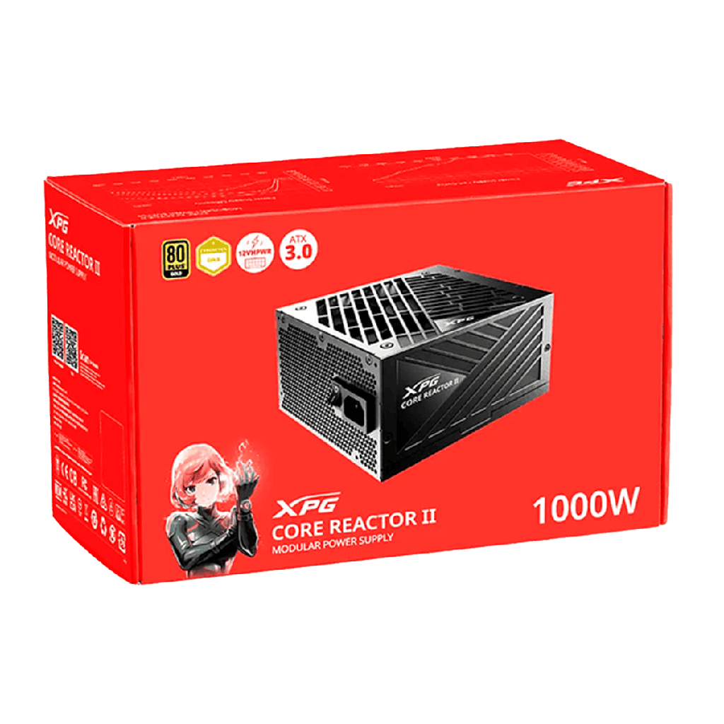 FUENTE XPG 1000W CORE REACTOR II 80P GOLD MODULAR
