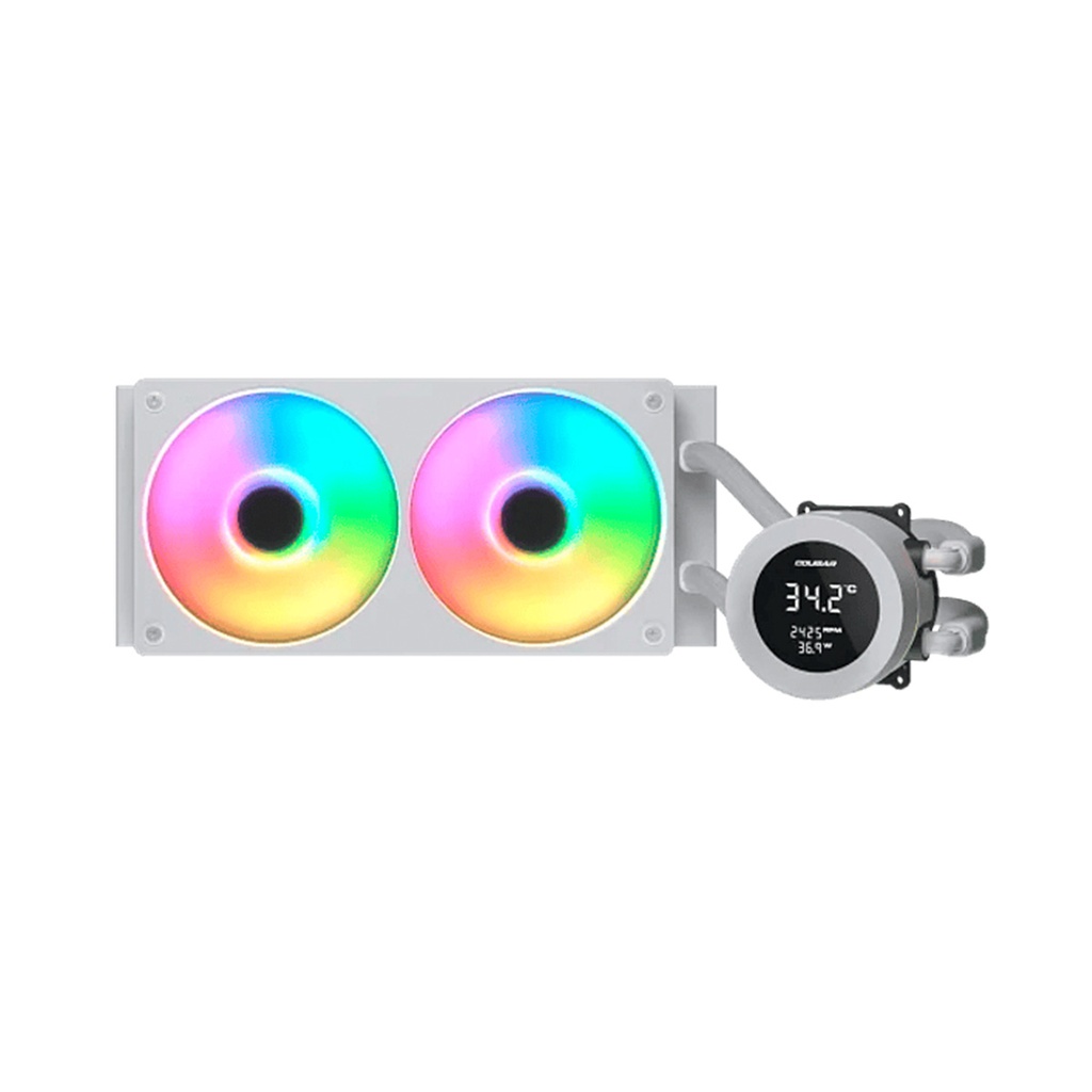 REFRI COUGAR POSEIDON VISTEK ARGB 240 BLANCO LCD 4"