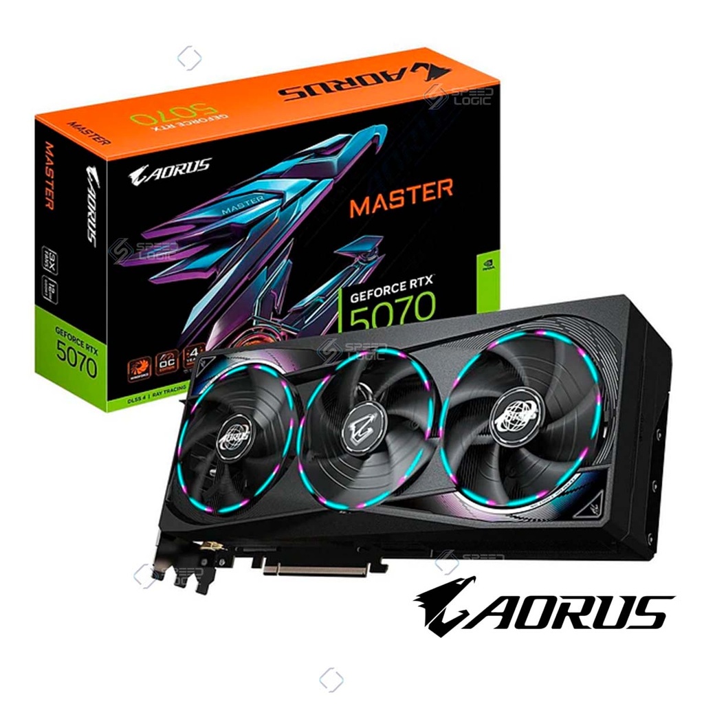 [SPE-3787] 12 GIGAS GIGABYTE GEF RTX 5070 AORUS MASTER OC WINF 3X