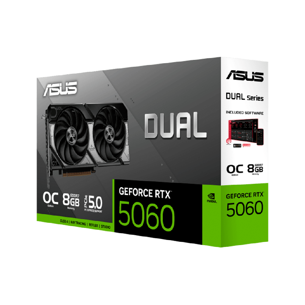 8 GIGA ASUS DUAL GEF RTX 5060 OC