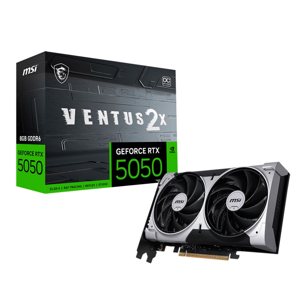 8 GIGA MSI GEF RTX 5050 VENTUS 2X OC
