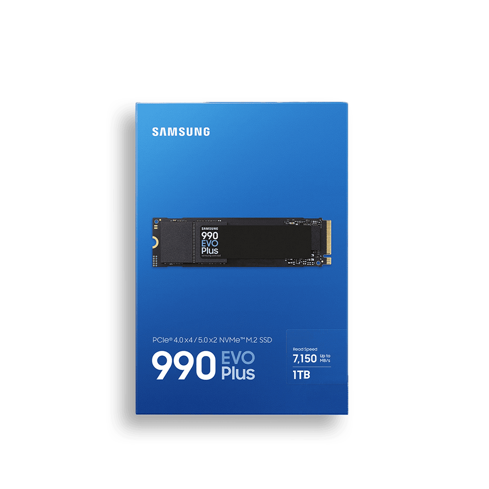 SSD (M2) NVMe 1TB SAMSUNG SSD 990 EVO PLUS (7150Ã6300)