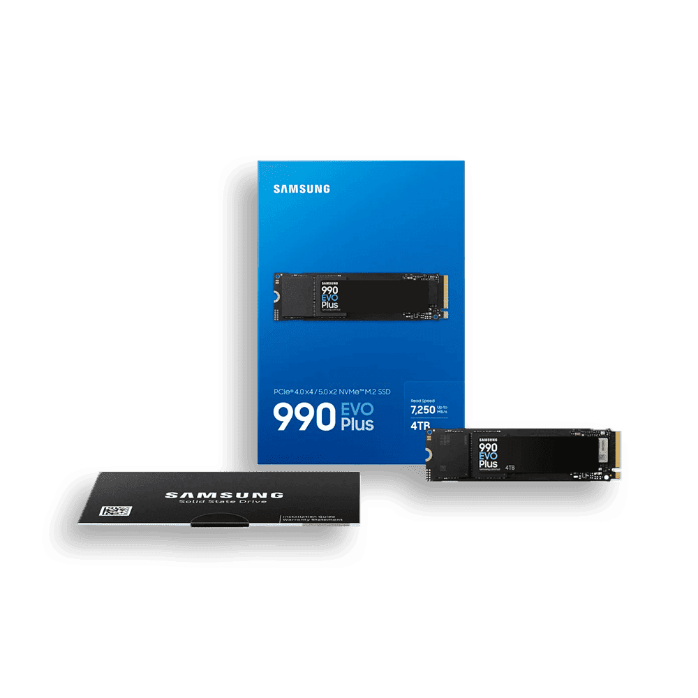 [SPE-13238] SSD (M2) NVMe 4TB SAMSUNG SSD 990 EVO PLUS (7250x6300)
