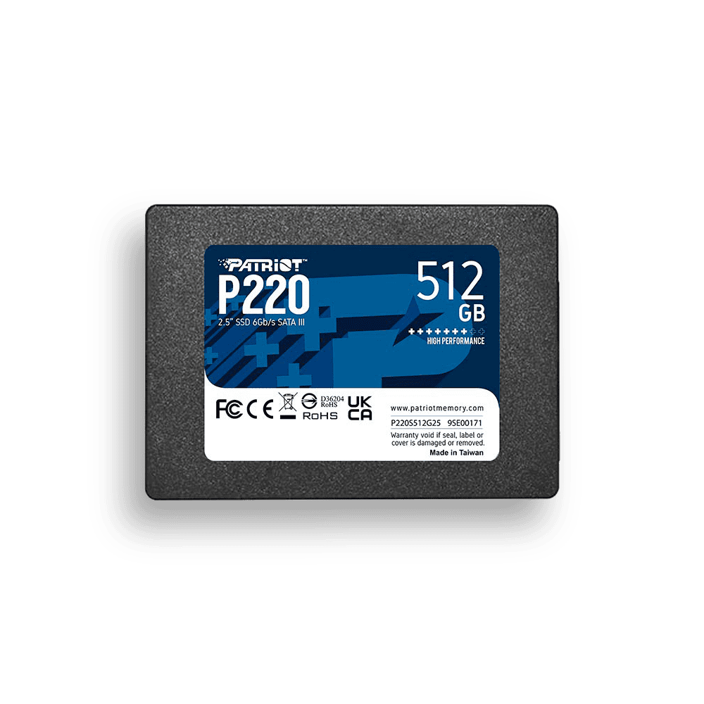 SOLIDO SATA (SSD) 512GB P220 PATRIOT