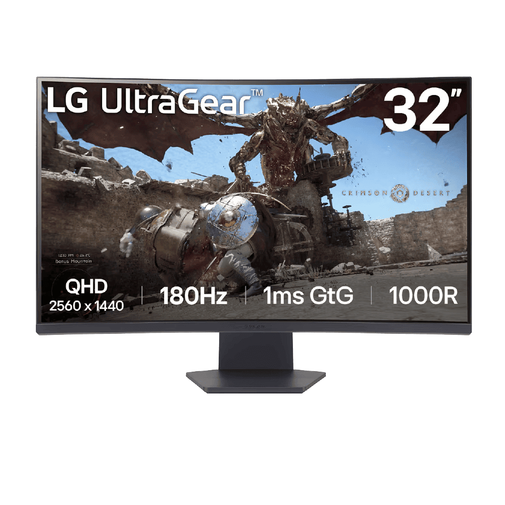 [SPE-15363] LED LG 32â³ VA 2K QHD CURVO (1ms-180Hz)32GS60QC-B ULTRAGEAR