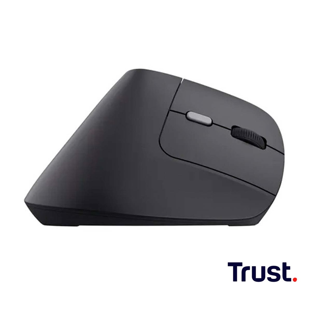 [SPE-19300] MOUSE TRUST BAYO PLUS ERGONOMICO INALAMBRICO NEGRO