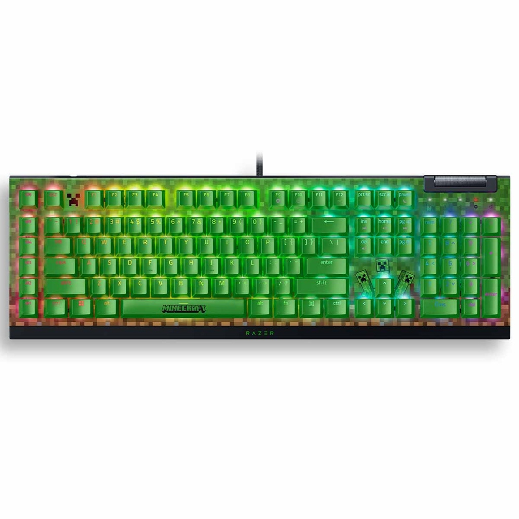 [SPE-20256] TECLADO RAZER BLACKWIDOW V4 X MINECRAFT MECANICO