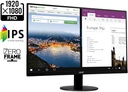 Acer SB220Q bi - Monitor de 21.5 pulgadas Full HD (1920 x 1080), monitor IPS Ultra delgado, diseño Zero Frame sin marco