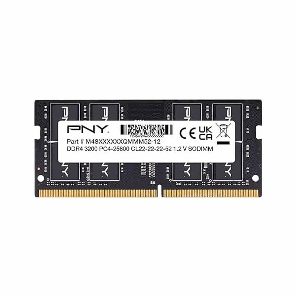 RAM PORTATIL 16GB DDR4 3200MHZ PNY