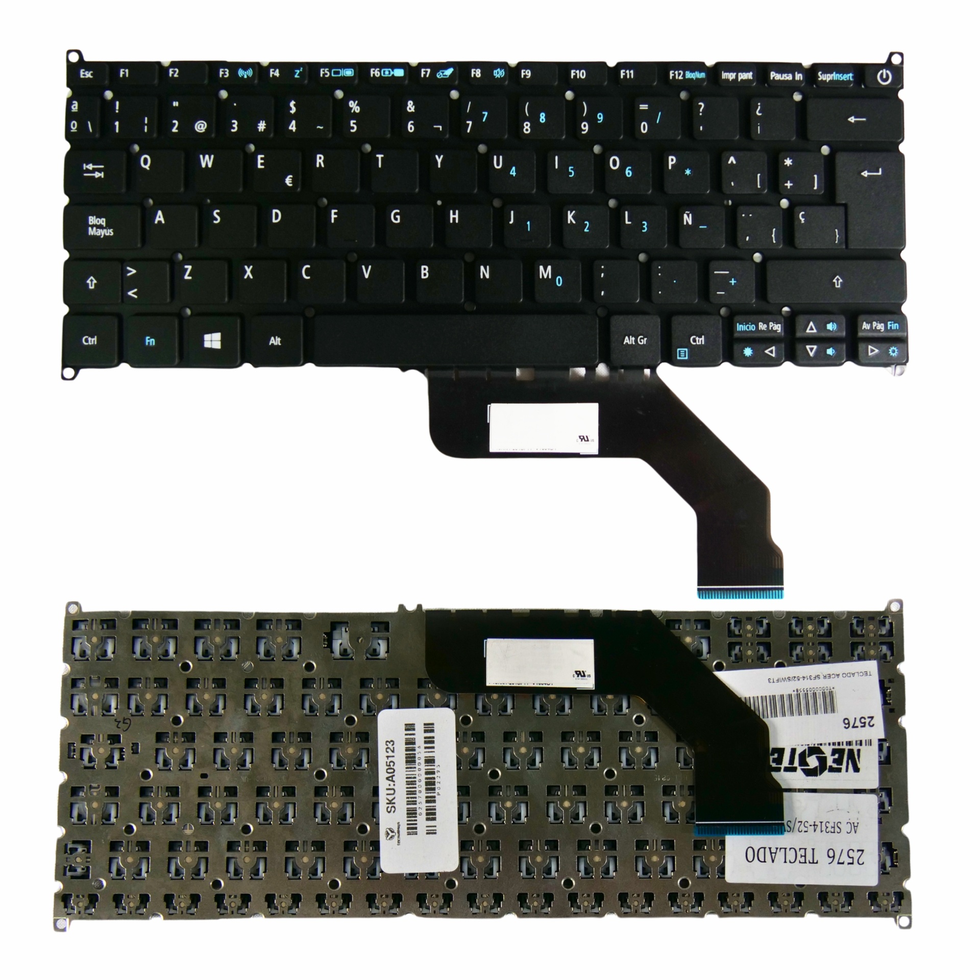 TECLADO ACER SF314-52 SF314-52G SF314-53G SF514-51