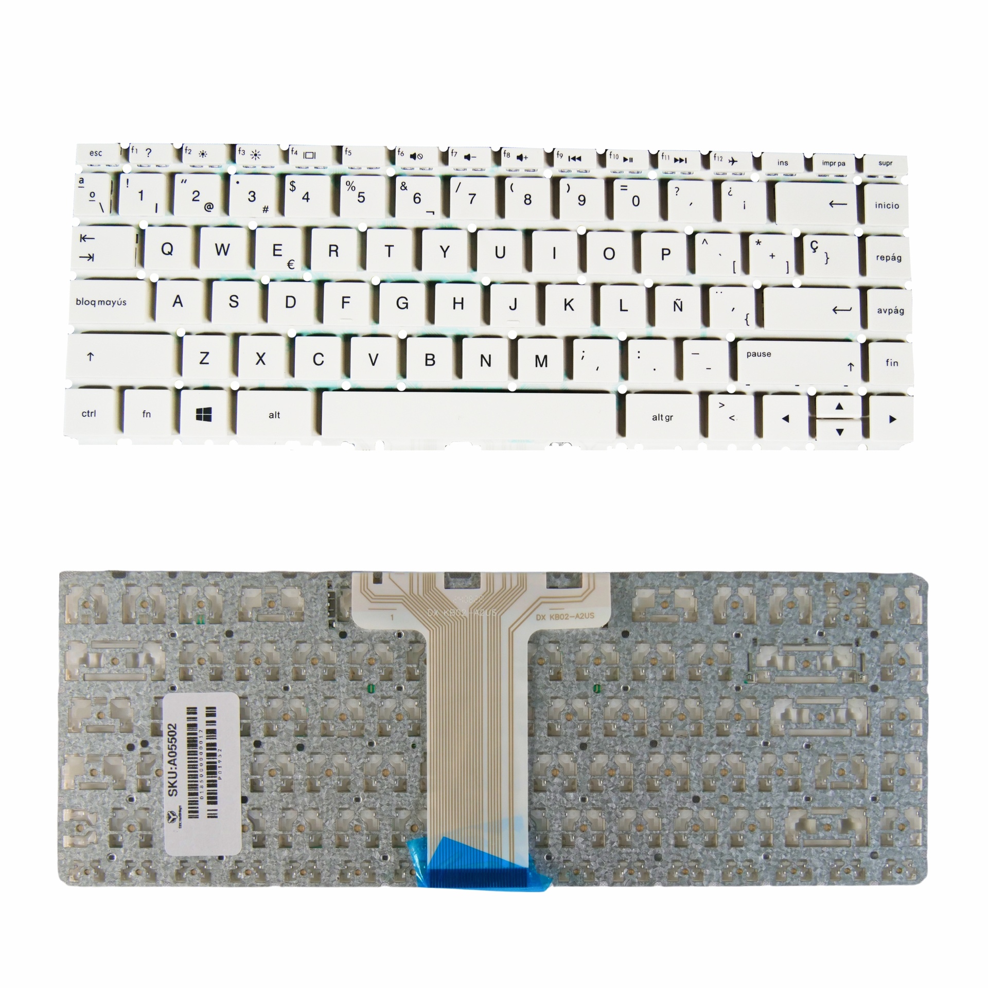 TECLADO HP 14-BS 14-BP 14-BW 14-CF 14-CK 14-BK  BLANCO