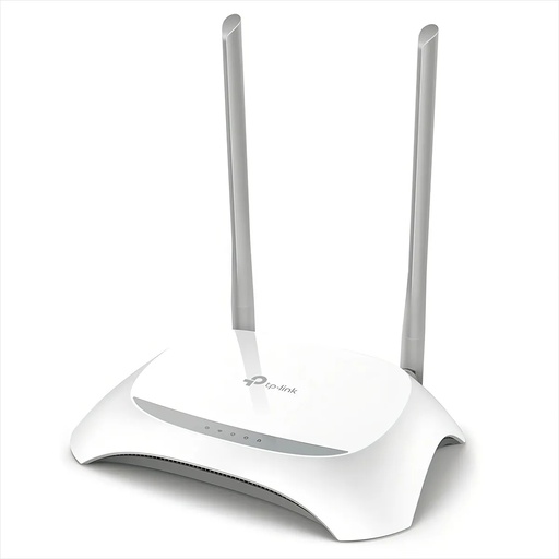 TP-Link TL-WR840N Router Wifi N 2.4GHZ 300Mbps 4 puertos 10/100 Color Blanco