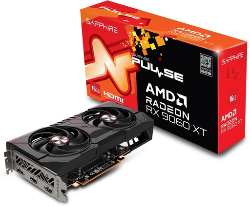 Tarjeta de video SAPPHIRE PULSE Radeon RX 9060 XT 16GB