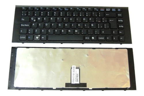 Teclado Sony Vaio VPCEG / PCG-61A11U  PCG-61311U PCG-61211U VPCEA290L VPCEA30EL COLOR NEGRO