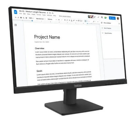 MONITOR LENOVO THINVISION S22-4e 21.5″ FULL HD 100Hz 4 Ms